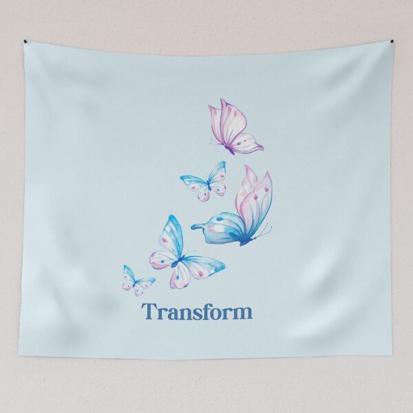 Item preview, Ethereal Watercolor Butterfly Transform Aesthetic Art designed and sold by ShaderShirts.