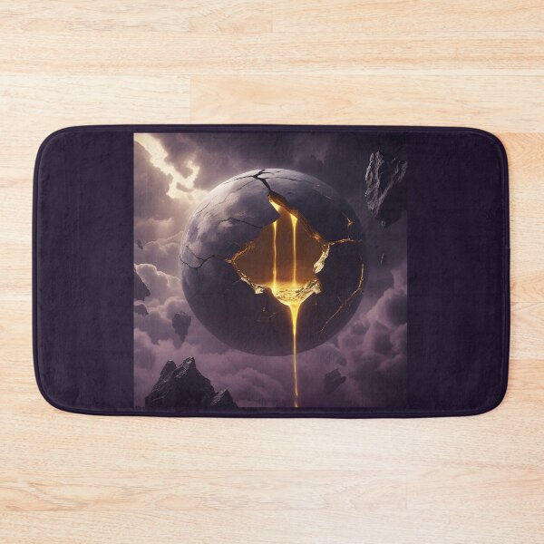 Item preview, Cracked Planet Golden Core designed and sold by MAWOdesign.