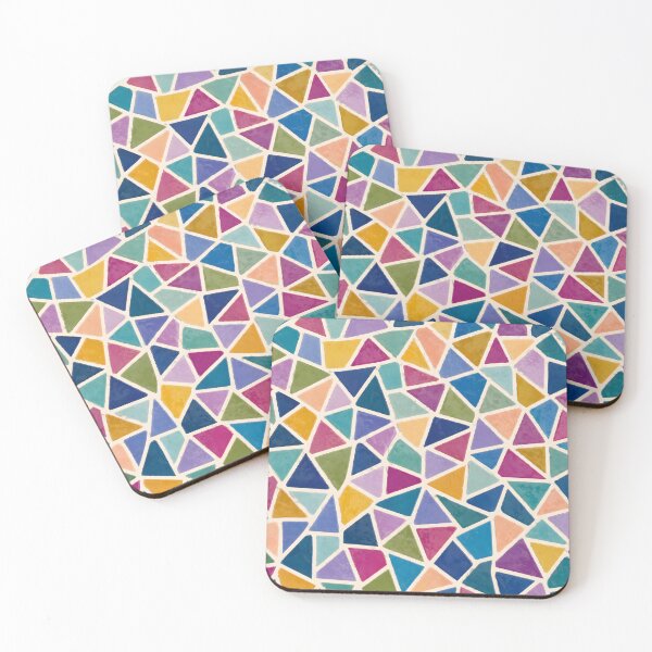 Item preview, Pastel Mediterranean Mosaic Geometry Pattern designed and sold by blankTeeShirt.