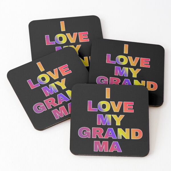 Item preview, I Love My Grandma designed and sold by ZooStateofMind.