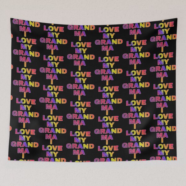 Item preview, I Love My Grandma designed and sold by ZooStateofMind.