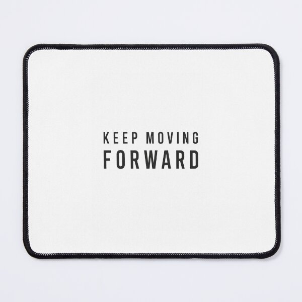 Item preview, Keep Moving Forward Minimal Typography Print designed and sold by Grayform.