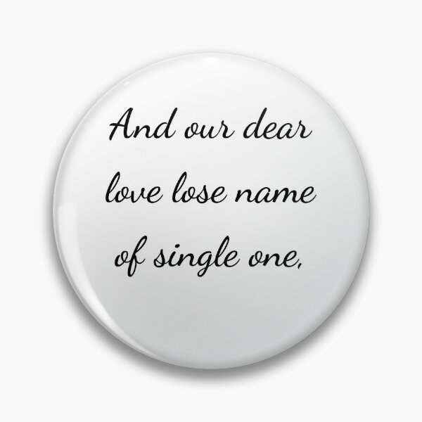 Item preview, "And our dear love lose name of single one," - handwriting black designed and sold by ariksworld.
