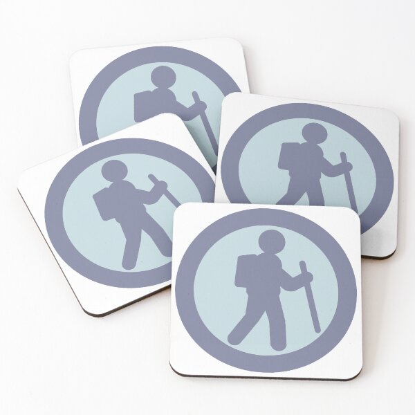 Item preview, Hiker Icon light purple designed and sold by TinkyInkyFinky.