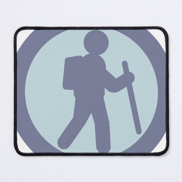Item preview, Hiker Icon light purple designed and sold by TinkyInkyFinky.