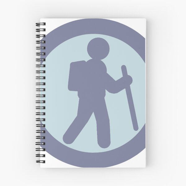 Item preview, Hiker Icon light purple designed and sold by TinkyInkyFinky.
