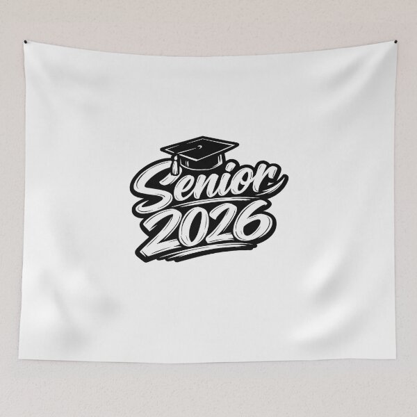 Item preview, Senior 2026 Graduation Brush Design designed and sold by Elegant160.