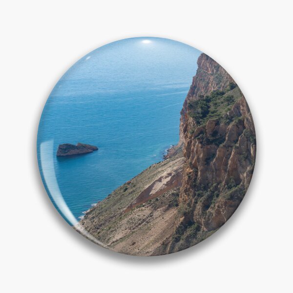 Item preview, Acantilados escarpados en la costa mediterránea. designed and sold by Adriana Mueller.