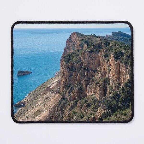 Item preview, Rugged cliffs on the Mediterranean coast designed and sold by Adriana Mueller.