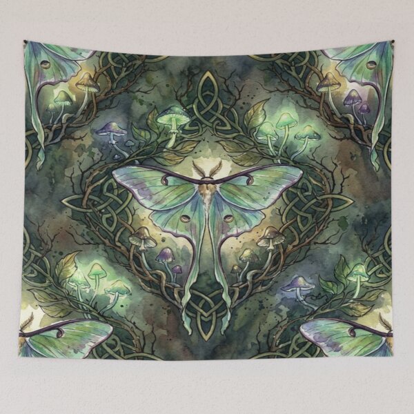 Item preview, Luna Moth Magic designed and sold by NightWispStudio.