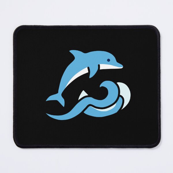 Item preview, Dolphin Fish Waves  designed and sold by Senthamizh.