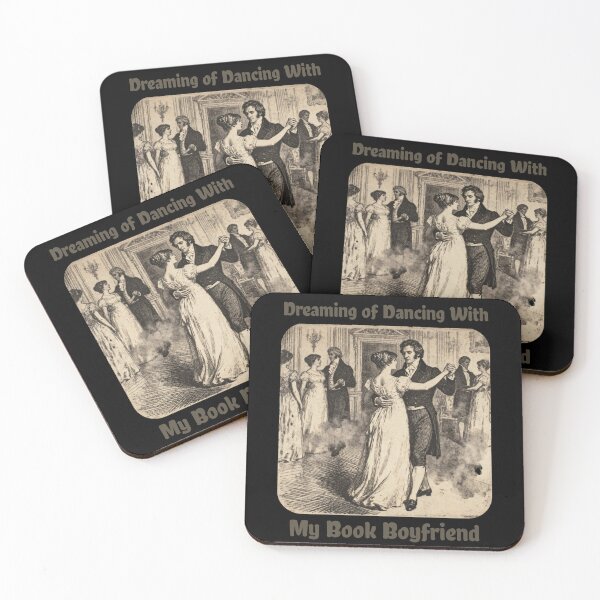 Item preview, Dreaming of Dancing With My Book Boyfriend Vintage Jane Austen Regency Ball designed and sold by FIREDesignsPOD.