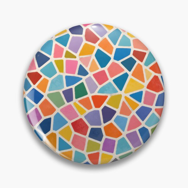 Item preview, Candy Mosaic Dreams – Colorful Abstract Tile Pattern designed and sold by blankTeeShirt.