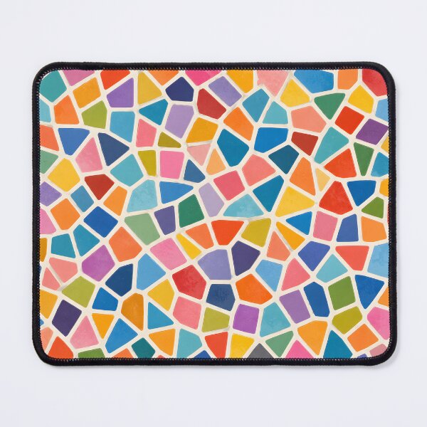 Item preview, Candy Mosaic Dreams – Colorful Abstract Tile Pattern designed and sold by blankTeeShirt.