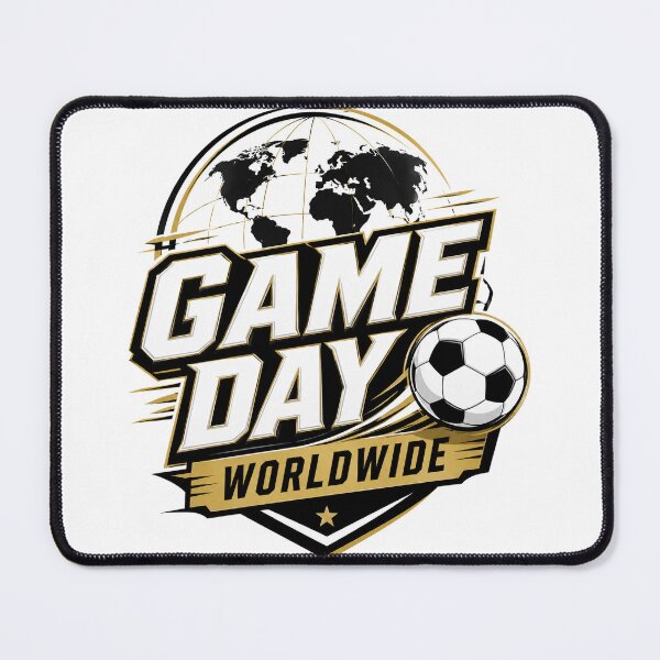 Item preview, Game Day Worldwide Football Design designed and sold by StyleLap.