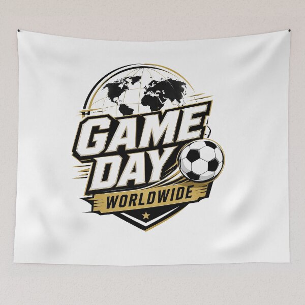 Item preview, Game Day Worldwide Football Design designed and sold by StyleLap.