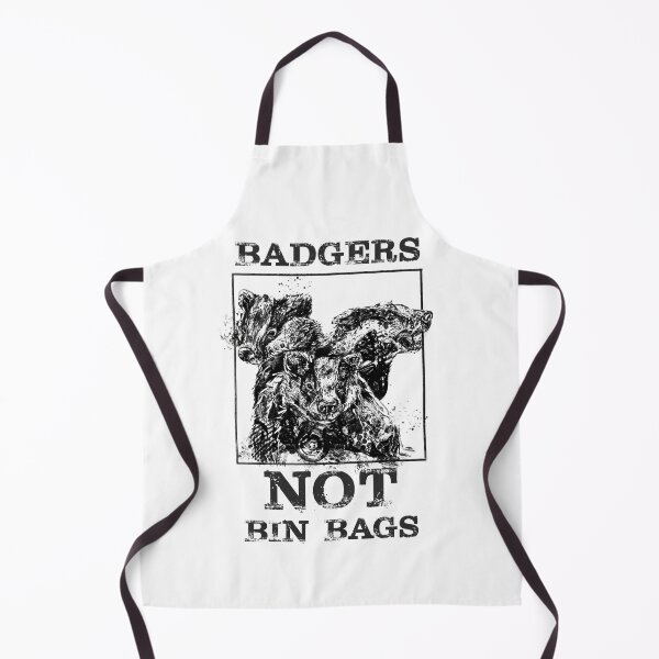 Item preview, Badgers not bin bags designed and sold by Theurbanbones.