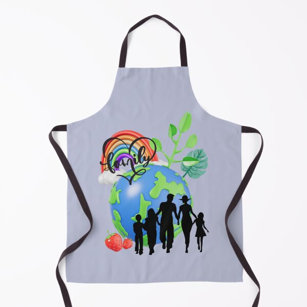 Item preview, Happy Family Loving Our Beautiful Planet Earth designed and sold by BarakahCrafts.