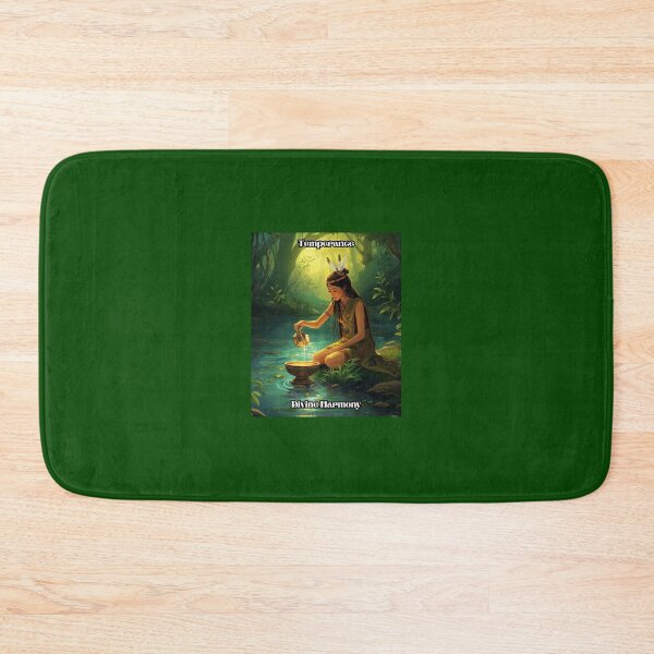 Item preview, Temperance - Tarot Card from Wildwood Green Witch Tarot Deck  designed and sold by Earth Nature Creations.