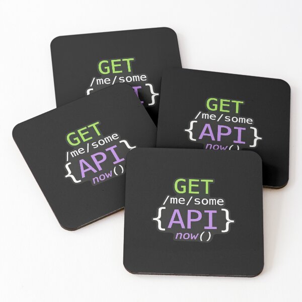 Item preview, Get Me Some API Now Funny Programmer Coding Humor designed and sold by Ekonolotie.