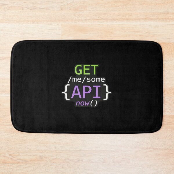 Item preview, Get Me Some API Now Funny Programmer Coding Humor designed and sold by Ekonolotie.