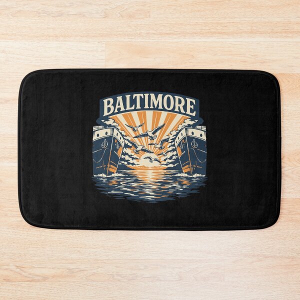 Item preview, Baltimore Maryland Souvenir Harbour Ships Baltimore designed and sold by DSWShirts.