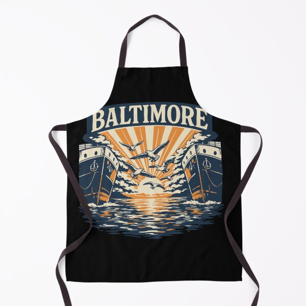Item preview, Baltimore Maryland Souvenir Harbour Ships Baltimore designed and sold by DSWShirts.