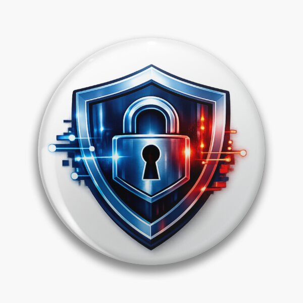 Item preview, Cyber Shield Lock designed and sold by BrightMindPrint.