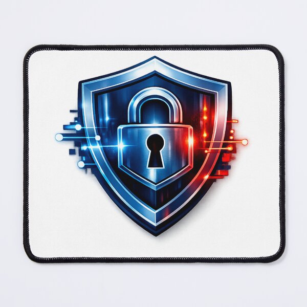 Item preview, Cyber Shield Lock designed and sold by BrightMindPrint.