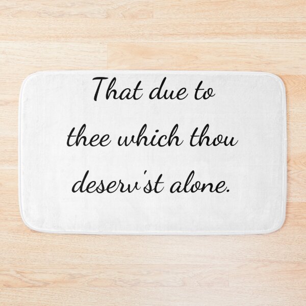 Item preview, "Lo que te corresponde y que solo tú mereces." - letra negra designed and sold by ariksworld.
