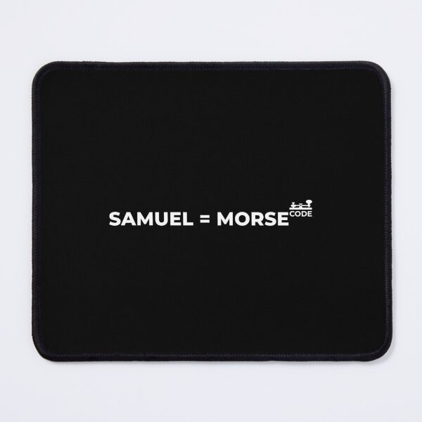 Item preview, Samuel Morse Code Minimalist Design designed and sold by AnnSign.