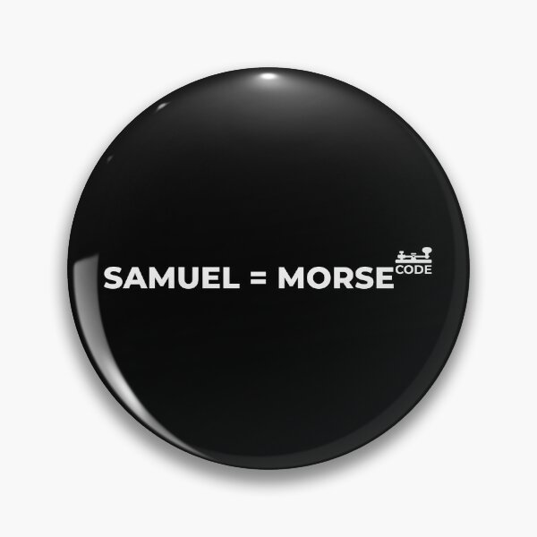 Item preview, Samuel Morse Code Minimalist Design designed and sold by AnnSign.