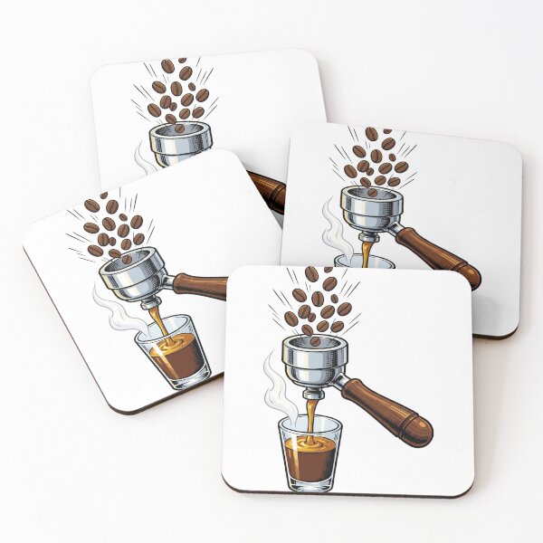Item preview, Espresso Shot & Bottomless Portafilter designed and sold by FlatInkStudio.