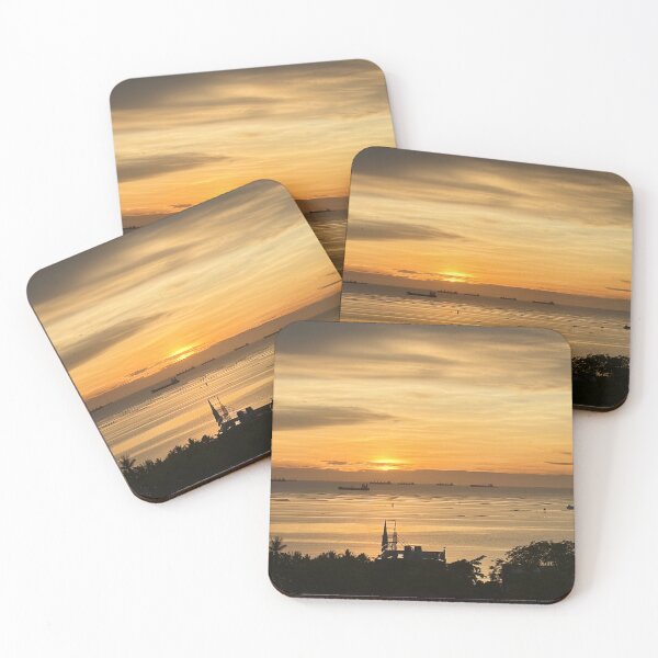Item preview, A photograph of the sea at sunset. designed and sold by Beeza Art Shop.