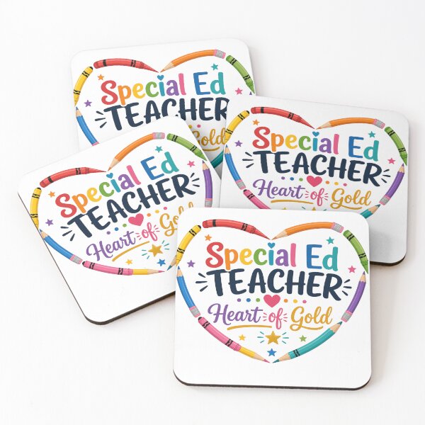 Item preview, Special Ed Teacher Heart of Gold designed and sold by PlushFutura.
