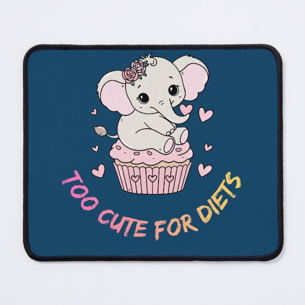 Item preview, Sweet elephant spreading adorable dessert happiness designed and sold by LEEVISWA.