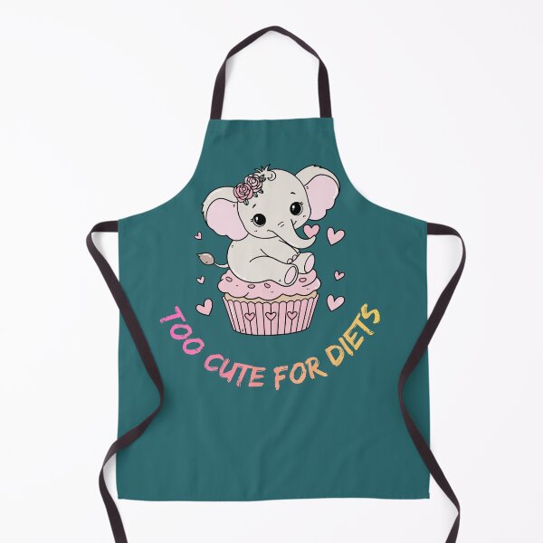 Item preview, Sweet elephant spreading adorable dessert happiness designed and sold by LEEVISWA.