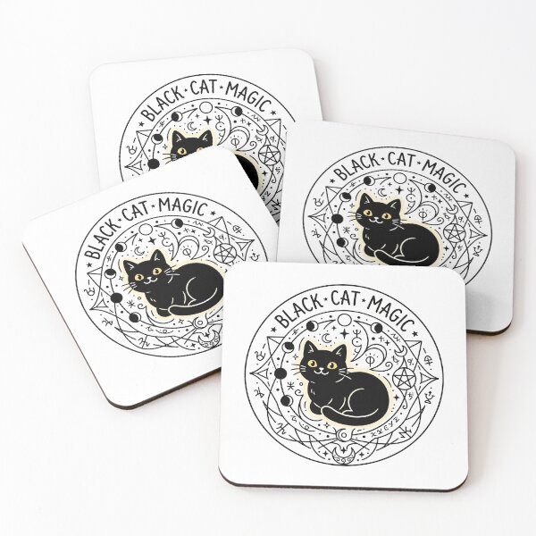 Item preview, Mystical Cosmic Cat Familiar Occult Emblem designed and sold by Spiritualwall.