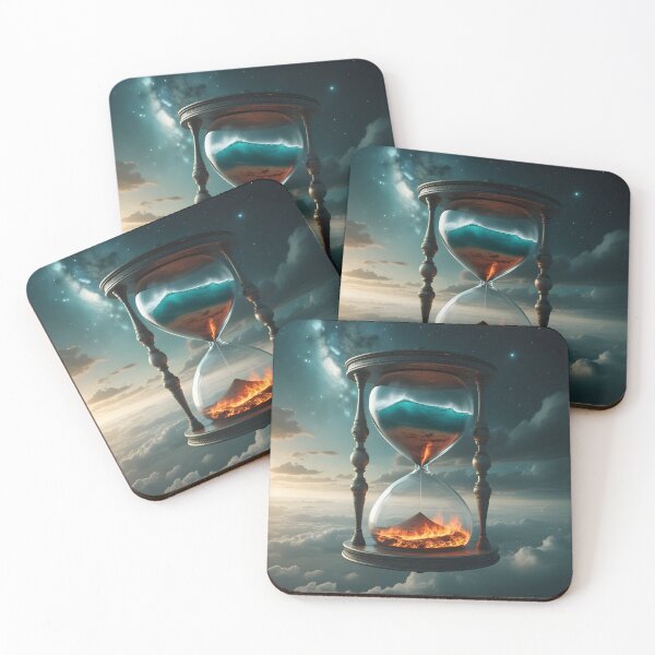Item preview, Hourglass Ocean and Fire designed and sold by MAWOdesign.