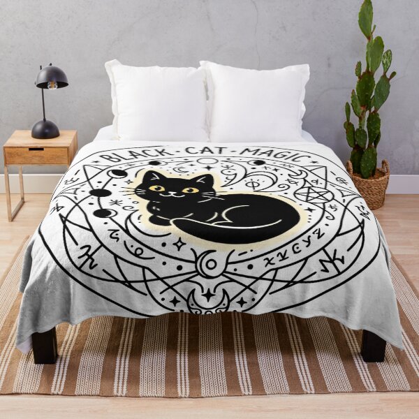 Item preview, Mystical Cosmic Cat Familiar Occult Emblem designed and sold by Spiritualwall.