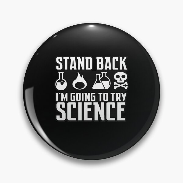 Item preview, Stand Back I’m Going To Try Science Funny Nerd Humor designed and sold by Ekonolotie.