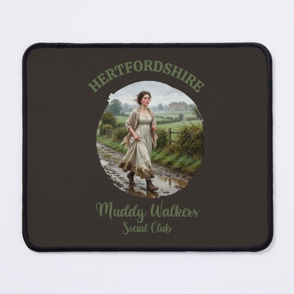 Item preview, Muddy Walkers Club Aesthetic Vintage Emblem British Countryside designed and sold by FIREDesignsPOD.