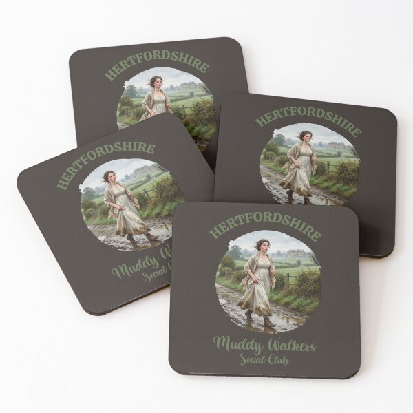 Item preview, Muddy Walkers Club Aesthetic Vintage Emblem British Countryside designed and sold by FIREDesignsPOD.