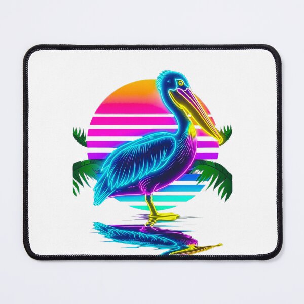 Item preview, Neon Pelican Sunset designed and sold by DeadpanThreads.