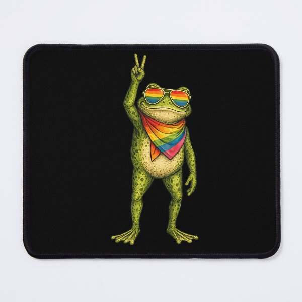 Item preview, pride frog designed and sold by jolihanot.