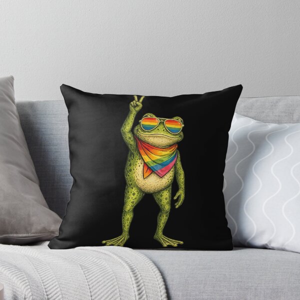 Item preview, pride frog designed and sold by jolihanot.