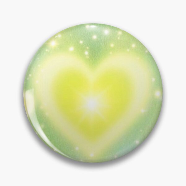Item preview, Glowing Hearts on a Magical Green Background designed and sold by PastelWaters.