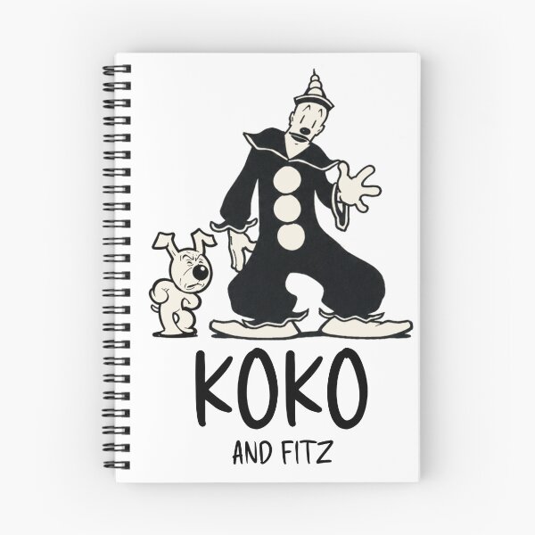 Item preview, Vintage Cartoon Koko the Clown & Fitz Illustration for Retro Animation Fans designed and sold by RickE.