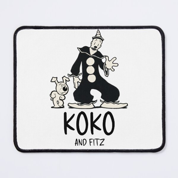 Item preview, Vintage Cartoon Koko the Clown & Fitz Illustration for Retro Animation Fans designed and sold by RickE.