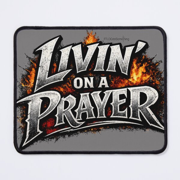 Item preview, I don’t know if we are halfway there But we should be Livin’ on a Prayer let us pray without ceasing Keep knocking Keep seeking and you will Find God designed and sold by FTLOG.